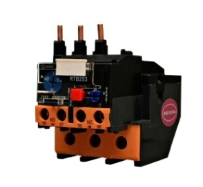 Rel&eacute; t&eacute;rmico para protecci&oacute;n de motor trifasico por sobrecargas de corriente sim&eacute;trica y asim&eacute;tricas