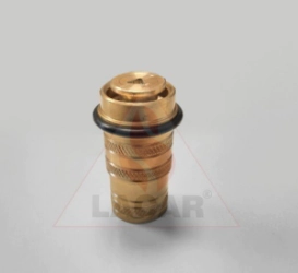 BOQUILLA LACAR� CHORRO PLENO-NIEBLA R1" PARA LANZA 38,1/44,5/50,8mm.
Material: Lat�n.
Rosca: 25,4�