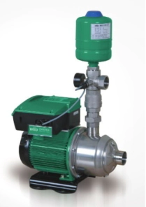 Wilo Bomba presurizadora de velocidad variable cisterna/tanque 5 duchas  Wilo MHIKE 205A 220V 1100W