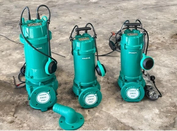 Shimge bomba sumergible trituradora para liquidos cloacales 1Hp 220V