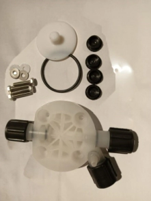 Dosivac kit completo cabezal bomba dosificadora EMD 
Incluye cabezal, diafragma, tornillos y arande